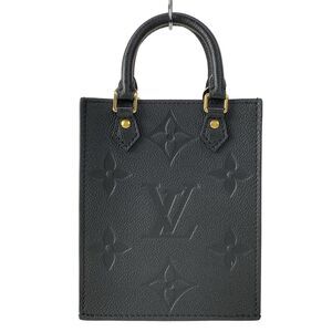 Louis Vuitton Petit Sac Plat Monogram Empreinte Tote Bag M81417